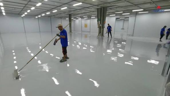 Thi công sơn epoxy